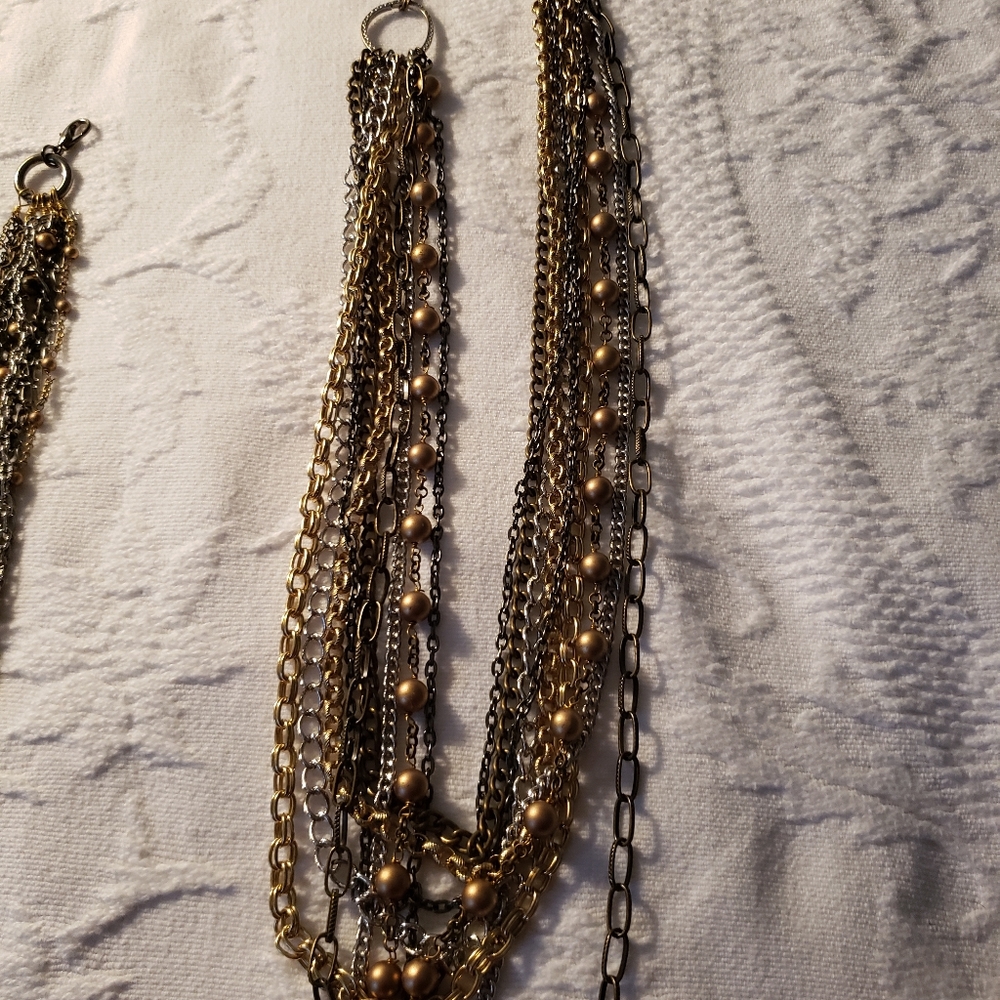 Talbots necklace, bracelet, and earrings set - Picture 4 of 6